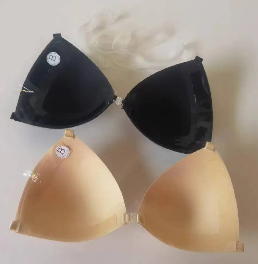 Kleverige Onzichtbare Bh Met Transparante Band Plunderloze Rugloze Siliconen Lingerie Vrouwen Bruiloft Ondergoed Push Up Bralette Herbruikbaar