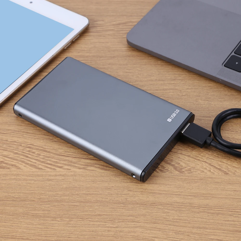 USB3.0 HDD تخزين التوصيل والتشغيل HDD الضميمة الخارجية دعم جيد لتبديد الحرارة لنظام التشغيل Windows XP 7/8/10/Vista/Linnux/ OS +