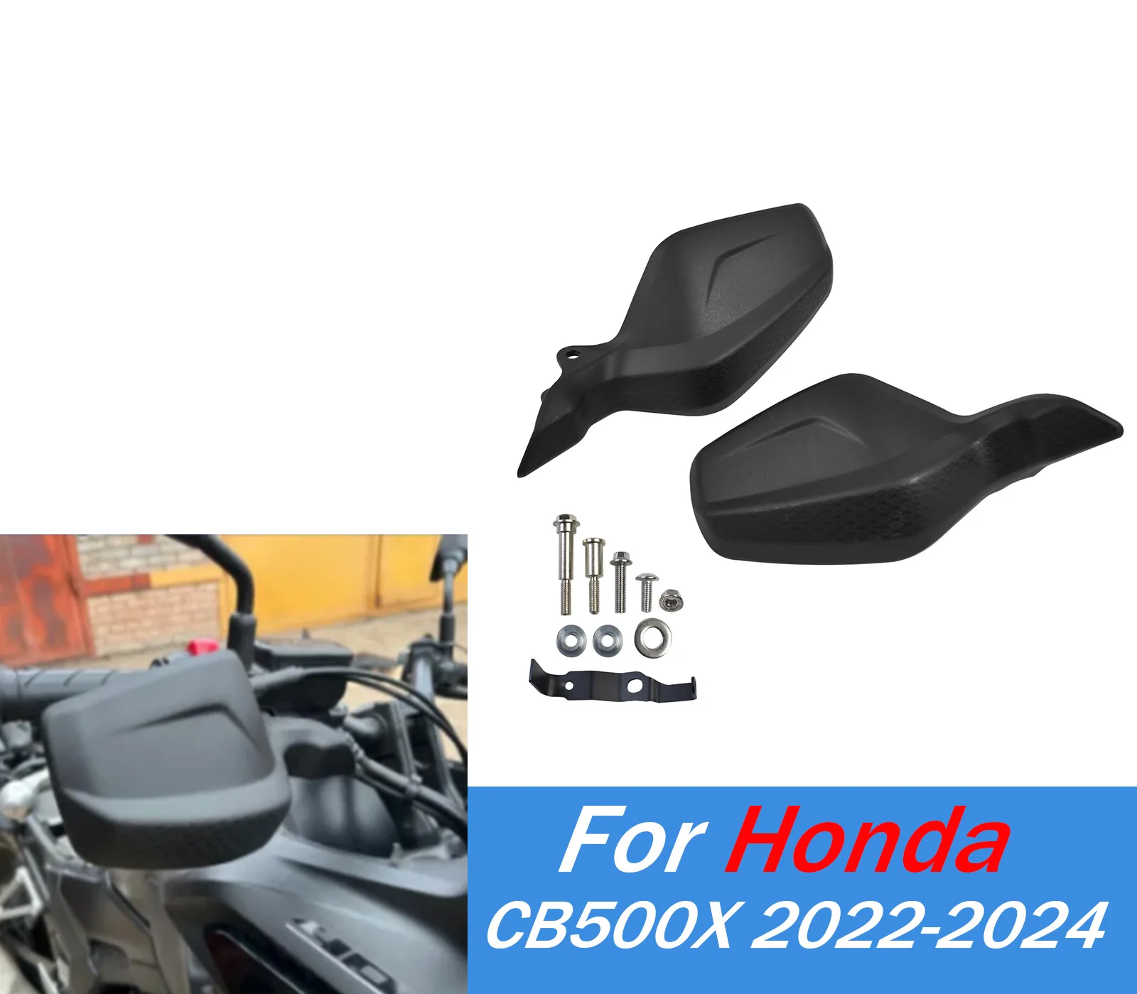 

For Motorcycle Handguards Handlebar Guards Protectors For Honda CB 500X CB500 X 2022 -2024 CB500X Hand Guard Shield Accessories