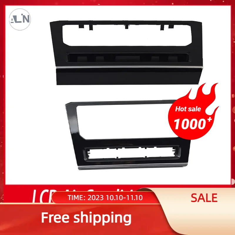 

For VW Touran 2015-2022 Touch The Automatic LCD Air Conditioning Frame And Interior Trim Panel 5TD 863 042 B 5TD863042B