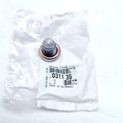 031139 for Peugeot 2008 206 207 301 307 308 408 Citroen Picasso Xsara C4 C5 engine oil drain plug oil pan screw gasket 031140