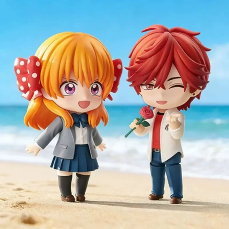 Nendoroid Monthly Girls Nozaki Kun 2776 Sakura Chiyo 2777 Mikoshiba Mikoto Anime Actionfigur PVC Sammlermodell Spielzeug Geschenk
