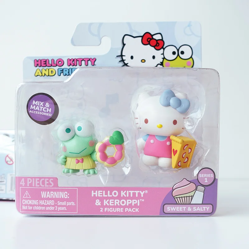อะนิเมะเฮลโลคิตตี้ มายเมโลดี้ คุโรมิ ปอมปอมปูริน ซินนามอนโรลการ์ตูนรูปเดสก์ท็อปเครื่องประดับเด็กของขวัญวันเกิดของเล่น