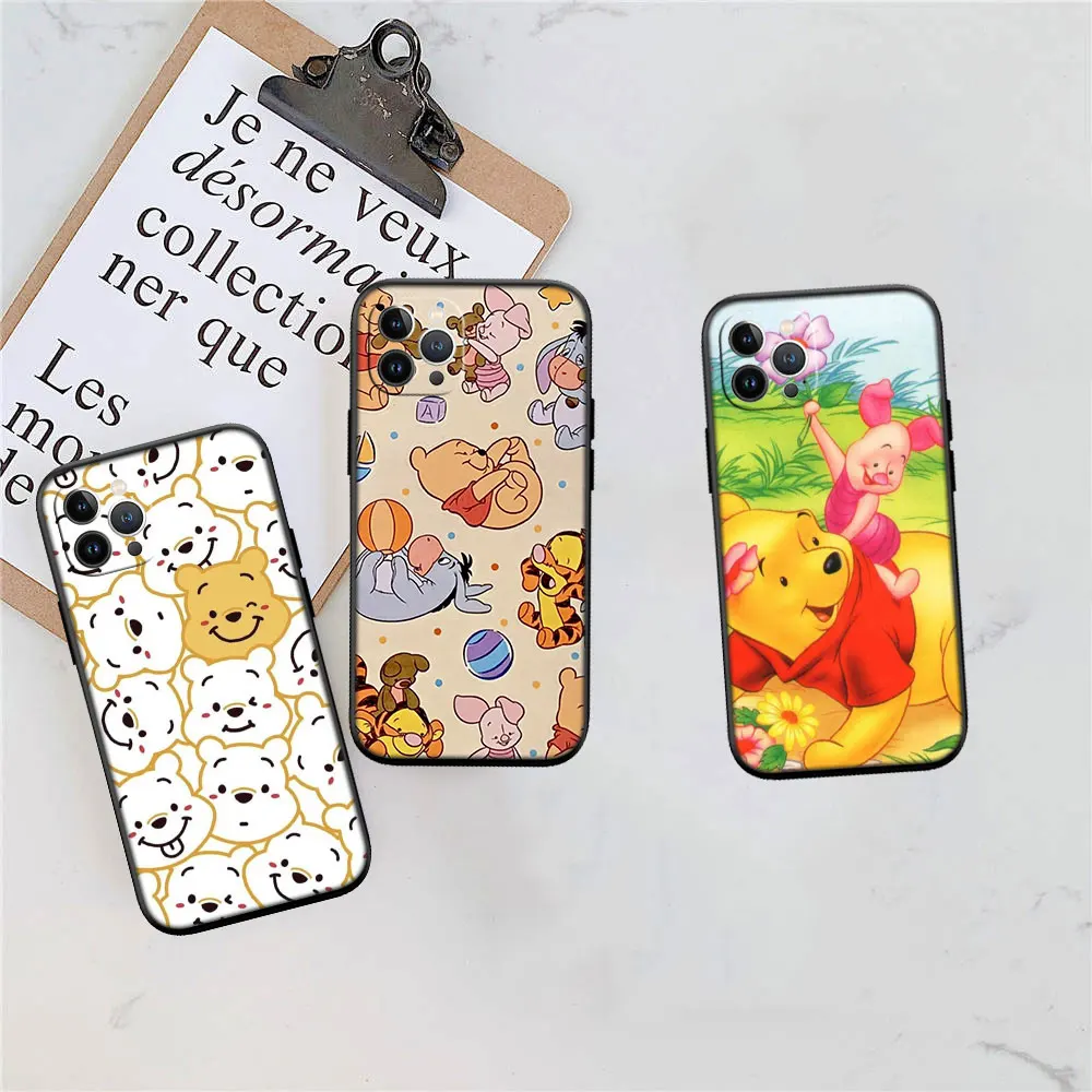 DA110 Winnie the Pooh Cute Phone Case for OPPO A3 Pro A40 A60 A80 A55 A56 A96 A17 A31 A83 A91 F15 A92S A92 A72 A52 A96