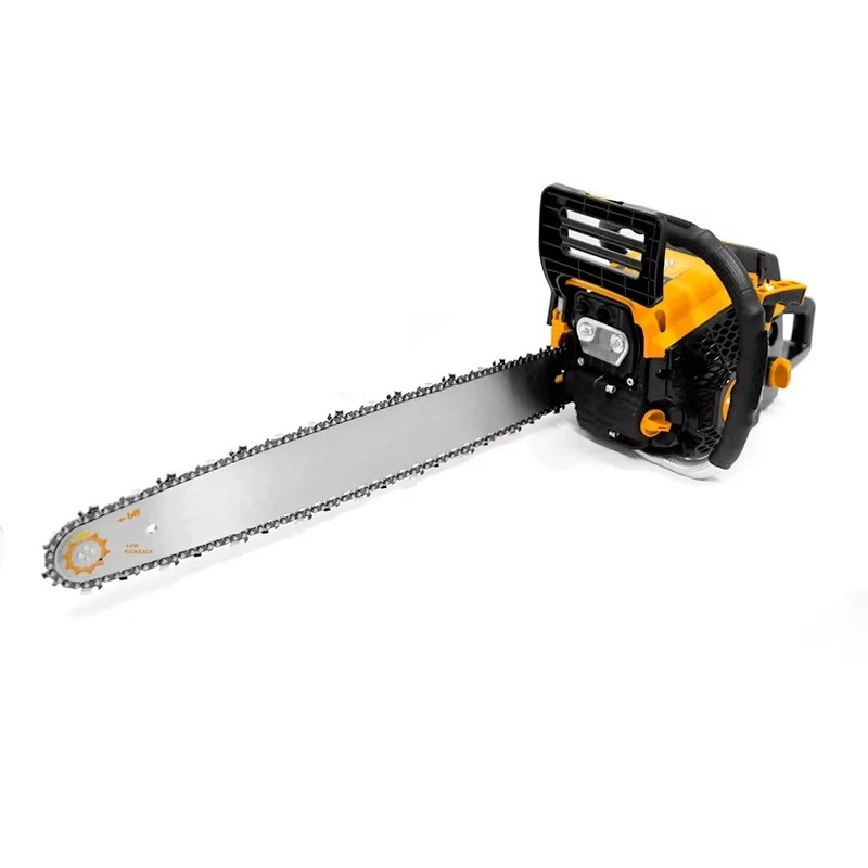 58cc Petrol Chainsaw Industrial DIY Grade with Bulb for Garden Tools