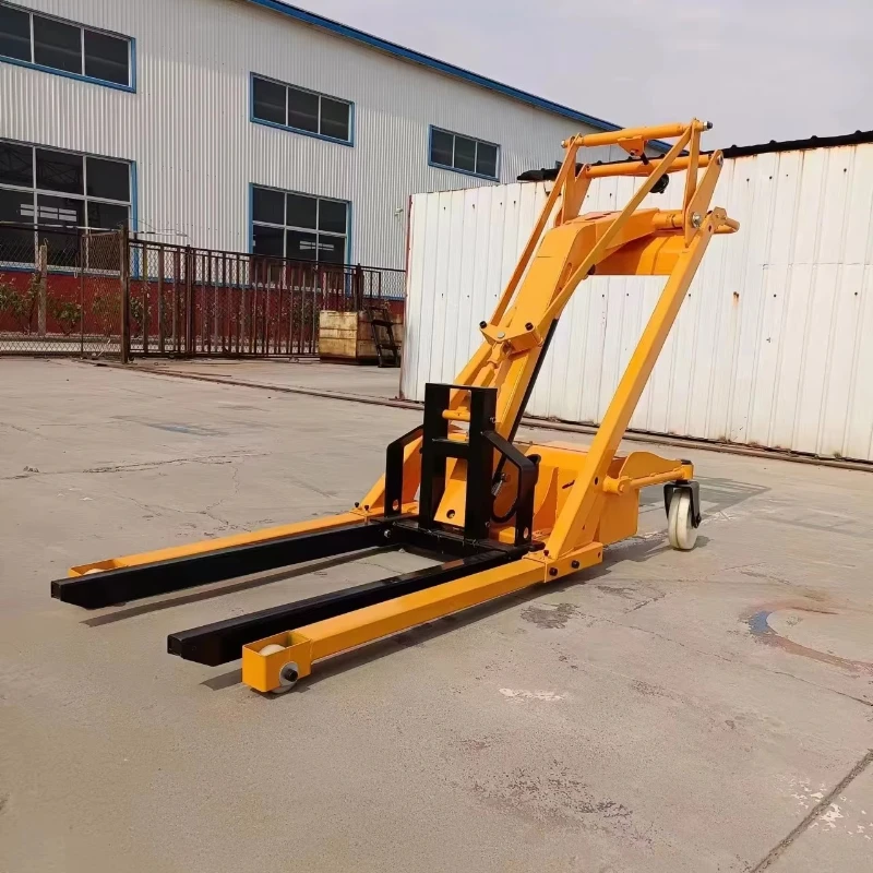 

Folding electric pallet truck, electric lift, small lift, stacker