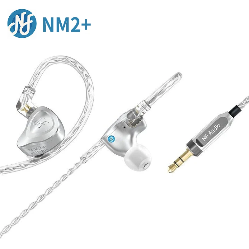 NF Audio NM2+ Dual Cavity Dynamic In-Ear Monitor Earphone NM2 with 2 Pin 0.78mm Detachable Cable