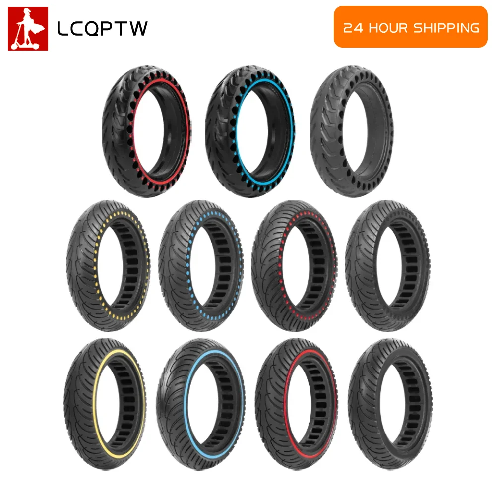 8,5 Zoll 8,5x2,0 Vollgummireifen für Xiaomi M365 1S Pro Pro2 Mi3 Elektroroller Gummi-Wabenreifen Rad-Ersatzzubehör