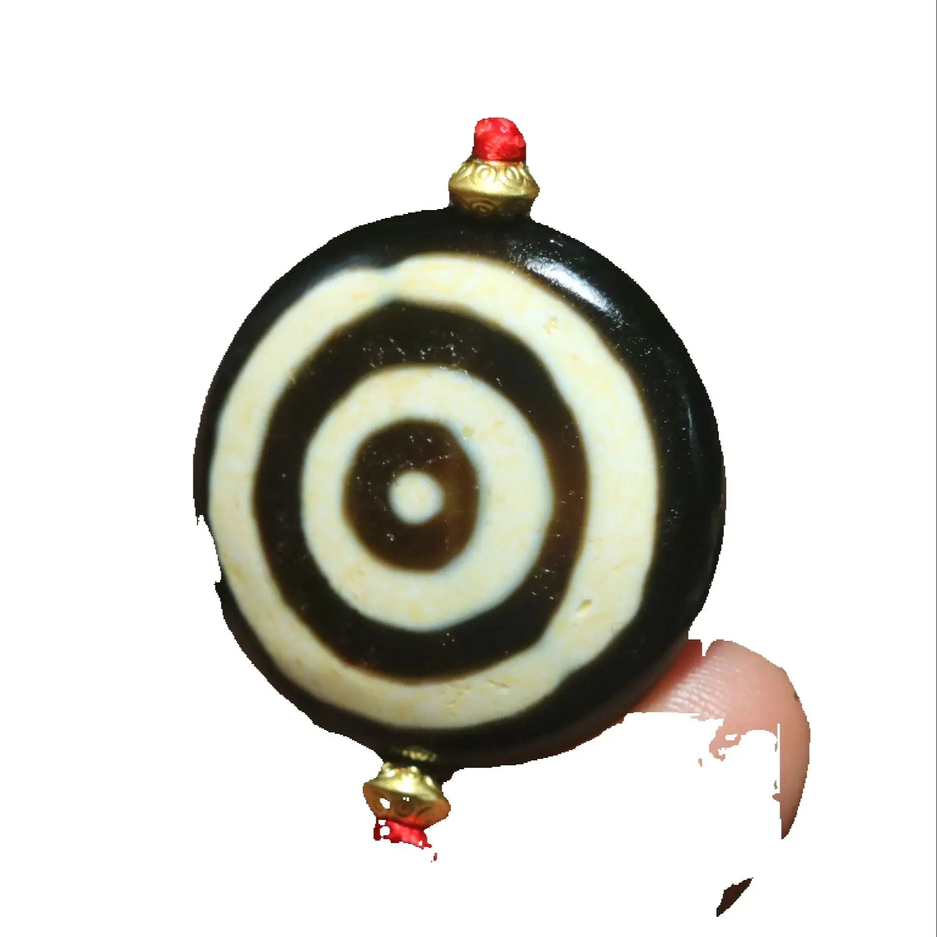 

CONGXINZAI1005009037751106 Энергетический тибетский старый агат, маслянистая патина, большая удача, форма монеты козьего глаза, бусина дзи, L1, Таймстаун