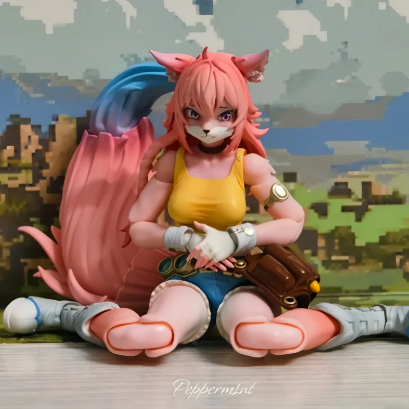 Nuovo 6in Ladotoys 1/12 Magical Continent Candy Land Style Fox Girl Liya Limited Pink Edition Action Figure Modello Giocattoli da collezione