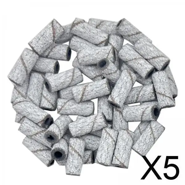 

5x 50x Nail Art Sanding Bands Nail Gel Polish Removal Nail Sanding Ring