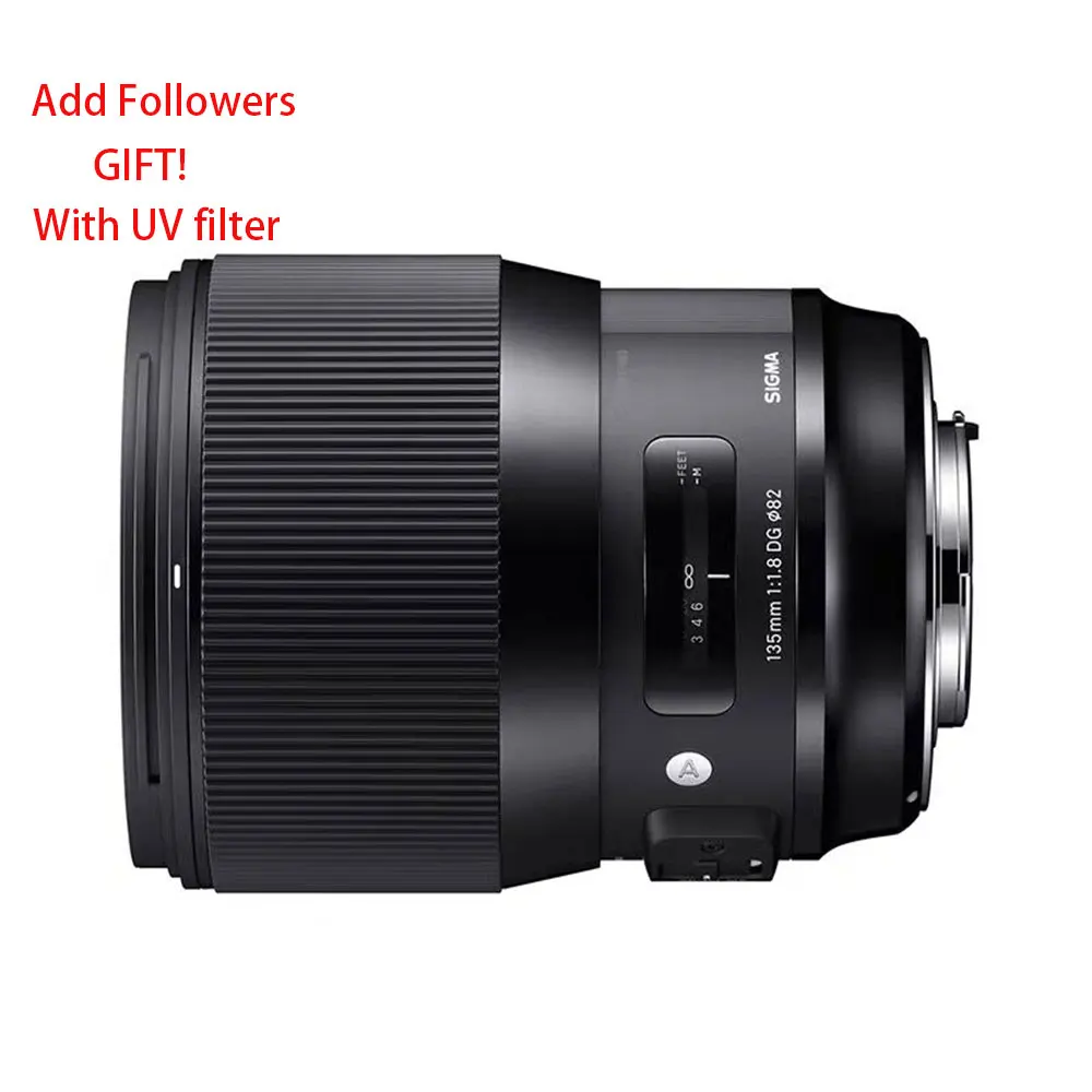 Sigma 135mm F1.8 DG HSM Art Lens For Canon Mount or Nikon Mount or Sony E Mount