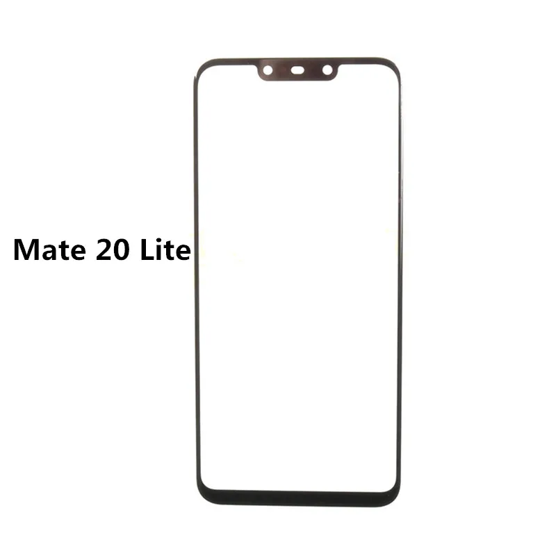 Outer Screen For Huawei Mate 9 10 Pro 20 Lite 30 Touch Panel LCD Display Front Glass Cover Lens Repair Replace Parts + OCA