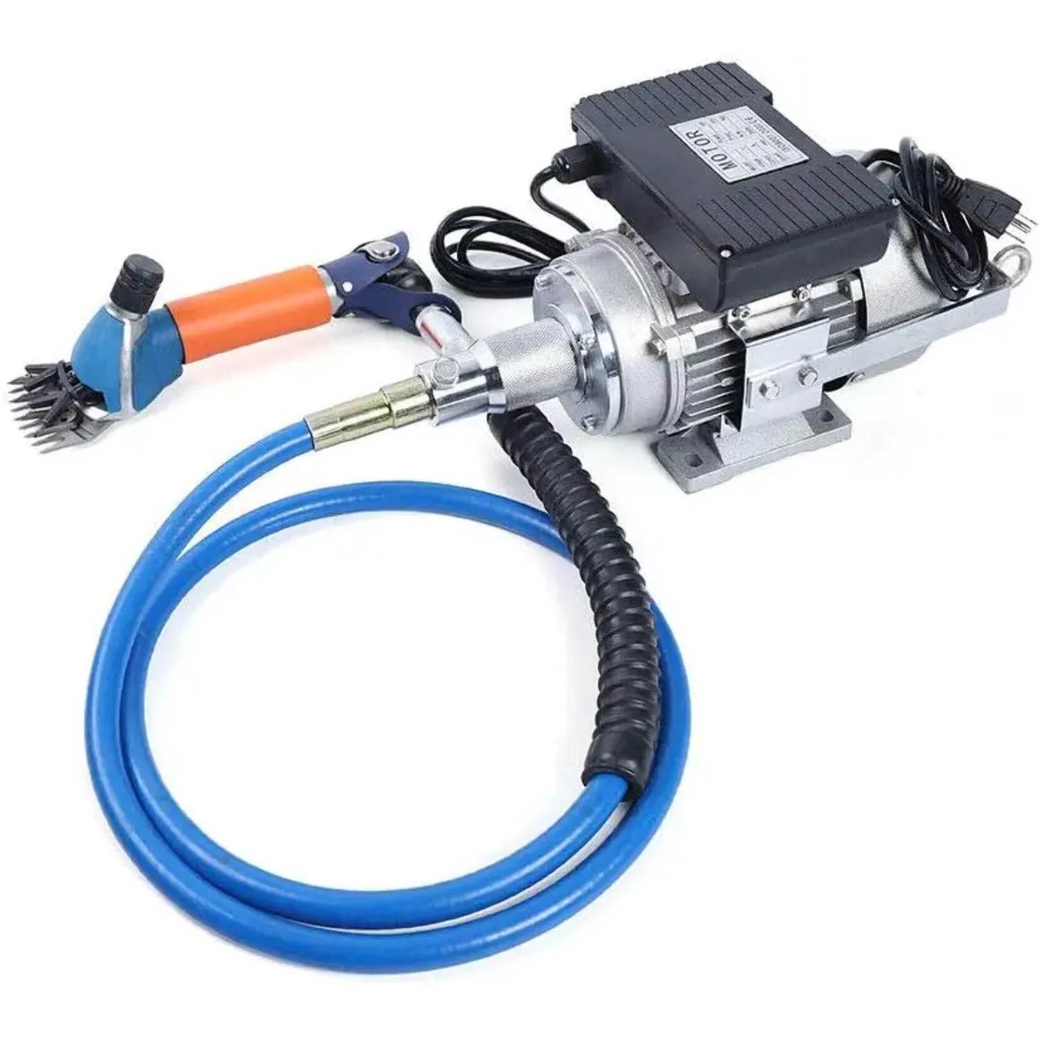 مبراة ماكينة قص الأغنام الكهربائية، ماكينة قص كهربائية 550 وات، 360 درجة ° آلة القص الكهربائية الدوارة