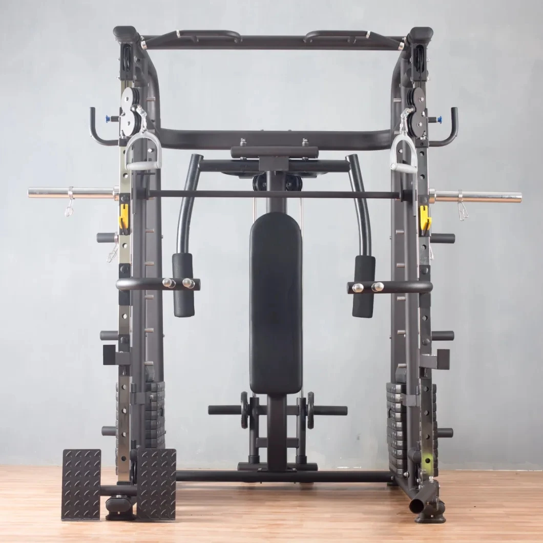 Multi-Functional Trainer Home Gym Fitness Equipment Squat Rack Power Rack Cage Smith Machine