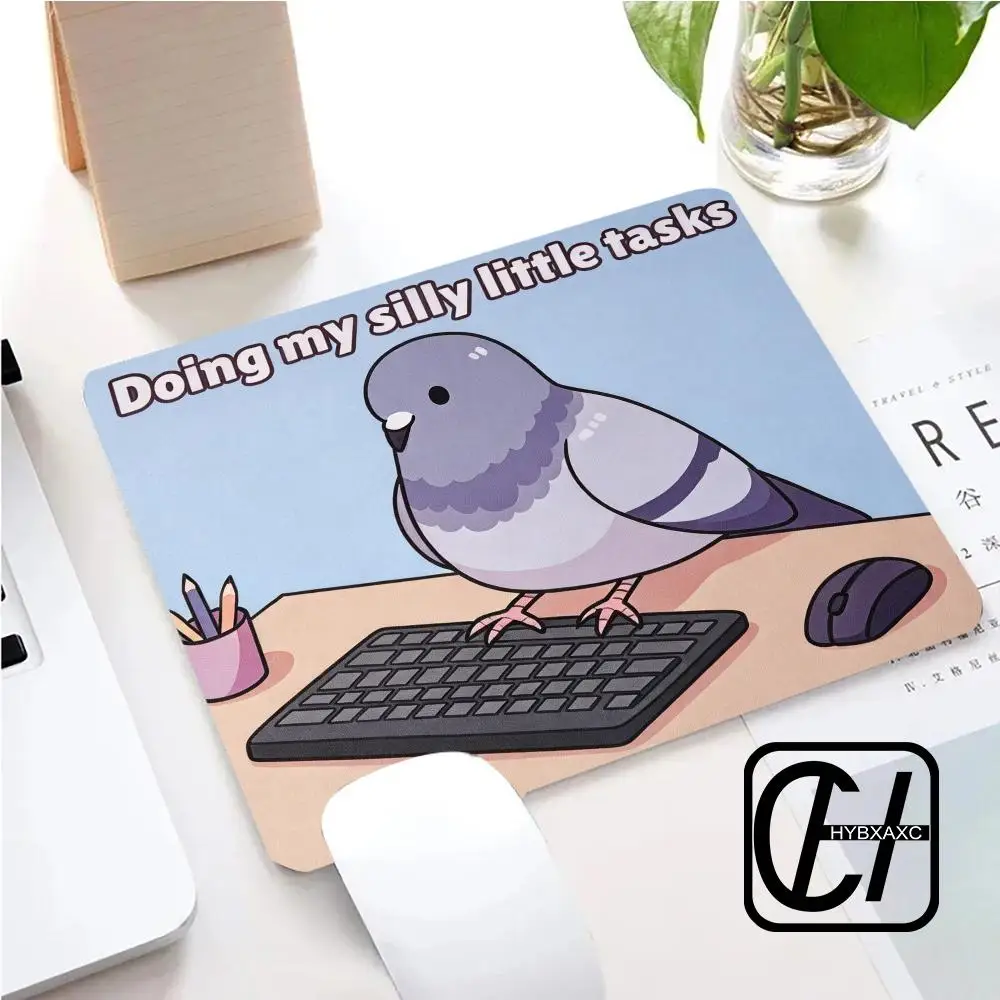 Doing My Silly Little Tasks Mouse Pad For Small Size Gaming Mouse Pad Gamer Company Keyboard Mouse Mat Computer Desk Mat HYBXXC