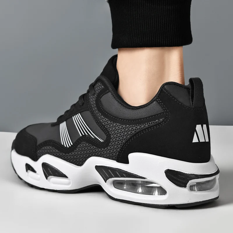 Brand Men's Comfortable Basketball Shoes Air Cushion Sports Shoes Non-slip Running Sneakers Outdoor Gym Training Athletic Shoes