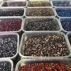 Diamantes de imitación de fijación en caliente para vestido, accesorios de costura, diamantes de imitación, DMC