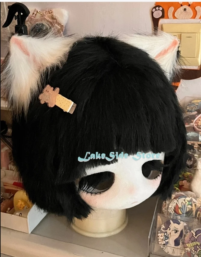 

Carnival Adulto Disfraz Original Head Base Skull Kigurumi Skull Mask Diy Accessories Depressing Expression Headwear Cosplay A
