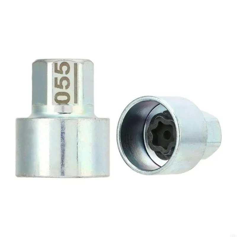 D5BE #55 الإزالة مفتاح قفل سيرة إصلاح سيارة الإطارات قفل عجلة مضادة للسرقة #3