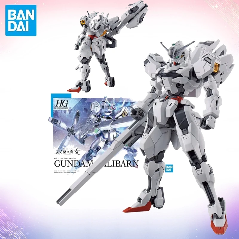 

Bandai Original Genuine Figure Gundam Model Kit Anime Figures HG TWFM 1/144 Calibarn Collection Action Figure Toys Toy In Stock