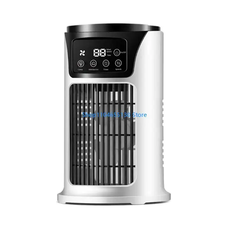 

Мини-вентилятор охлаждения кондиционера, емкость 300 мл, 6 скоростей, таймер 6 часов, охлаждающий вентилятор