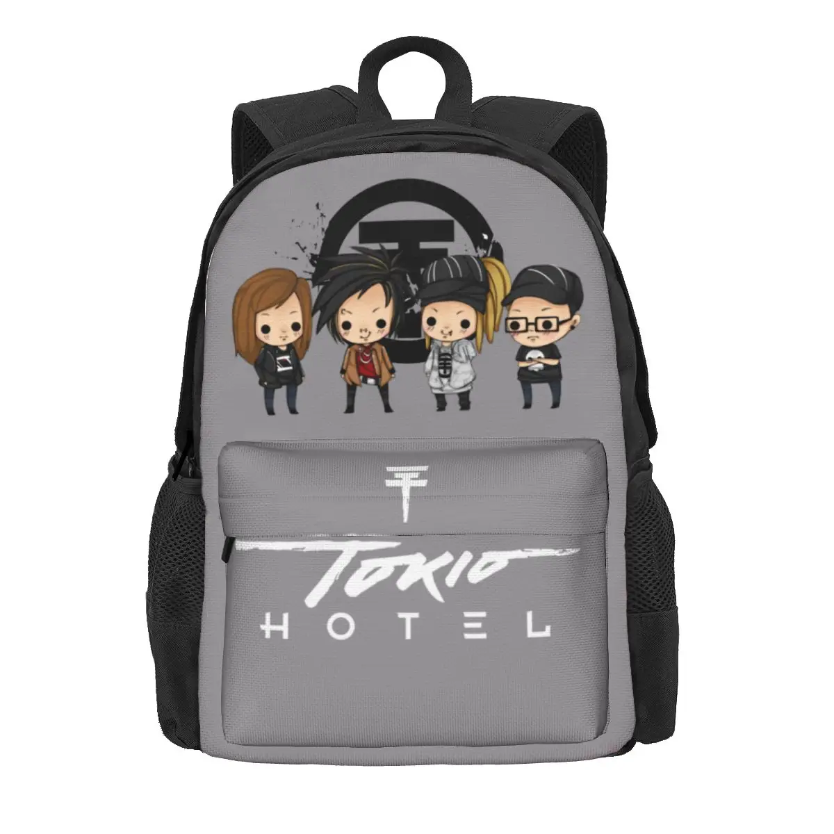 

Rock Band Tokio Hotel Music Graphic Backpack Outdoor Style Backpacks Unisex Casual School Bags High Quality Big Rucksack