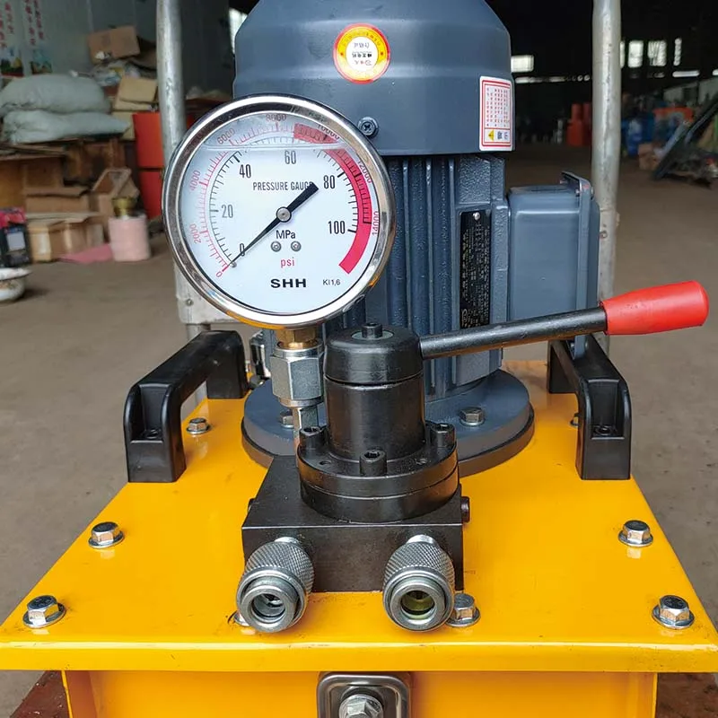 

Small And Portable Electric Hydraulic Driven Pump Power Pack Tension Oil Pump