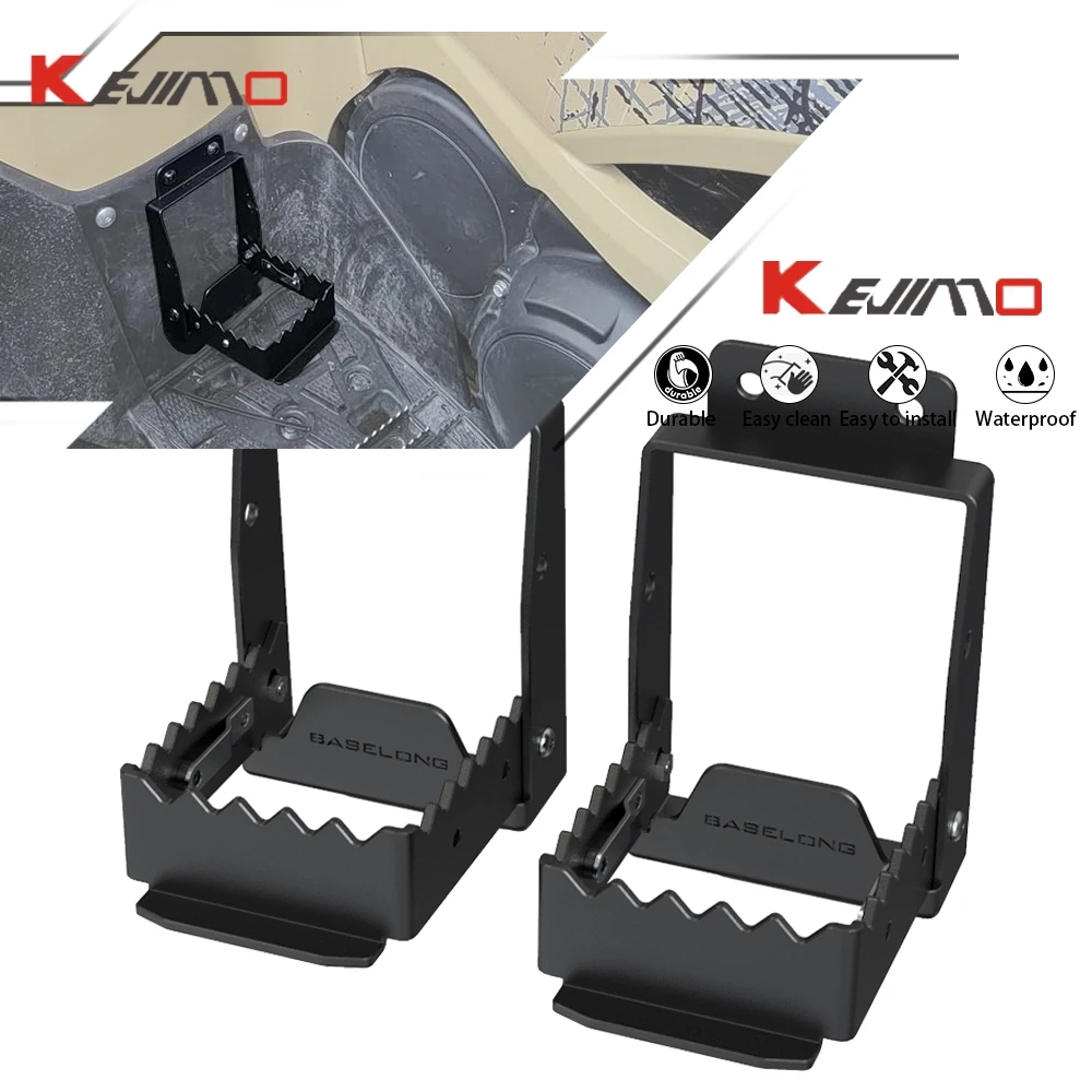 

For Honda Fourtrax Foreman/Rubicon/Kodiak 450/700 ATV Rear Set Foot Pegs Mount Kit Peg Extensions Bracket Fourtrax Foreman 4x4