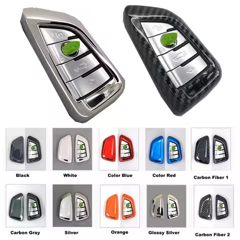 Car Smart Remote Key Case Key Cover Shell Key Protective Part ABS For BMW 525li F15 F16 F48 G30 F85 G11 M 2018 X1 X3 X4 X5 X6
