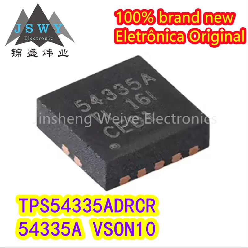 

(5/10pieces) TPS54335ADRCR TPS54335A parts mark 54335A buck switching regulator chip QFN10 new original in stock