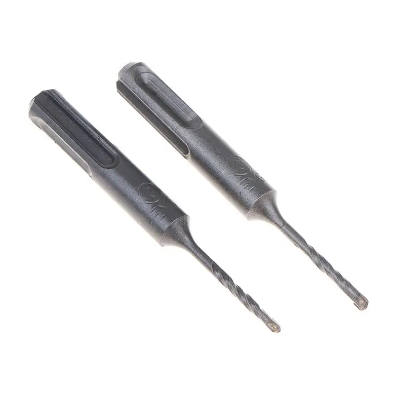 2/4/10 Stück 3mm Beton-SDS-Plus-Bohrer 85mm Schneidwerkzeuge Elektrischer Hammerbohrer Kreuzspitzen Rundes Schaftstück – Detail 6