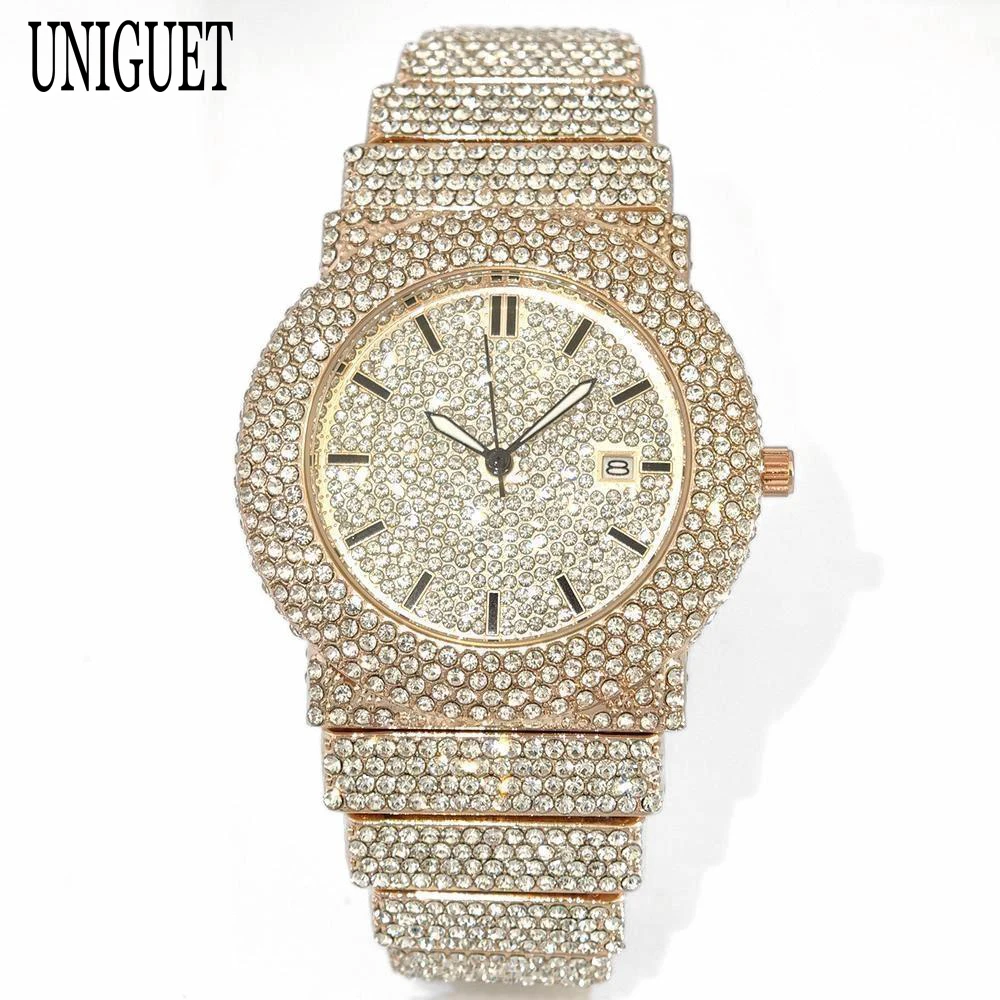 Рисунок 6 - UNIGUET 2022, мужские модные часы со льдом