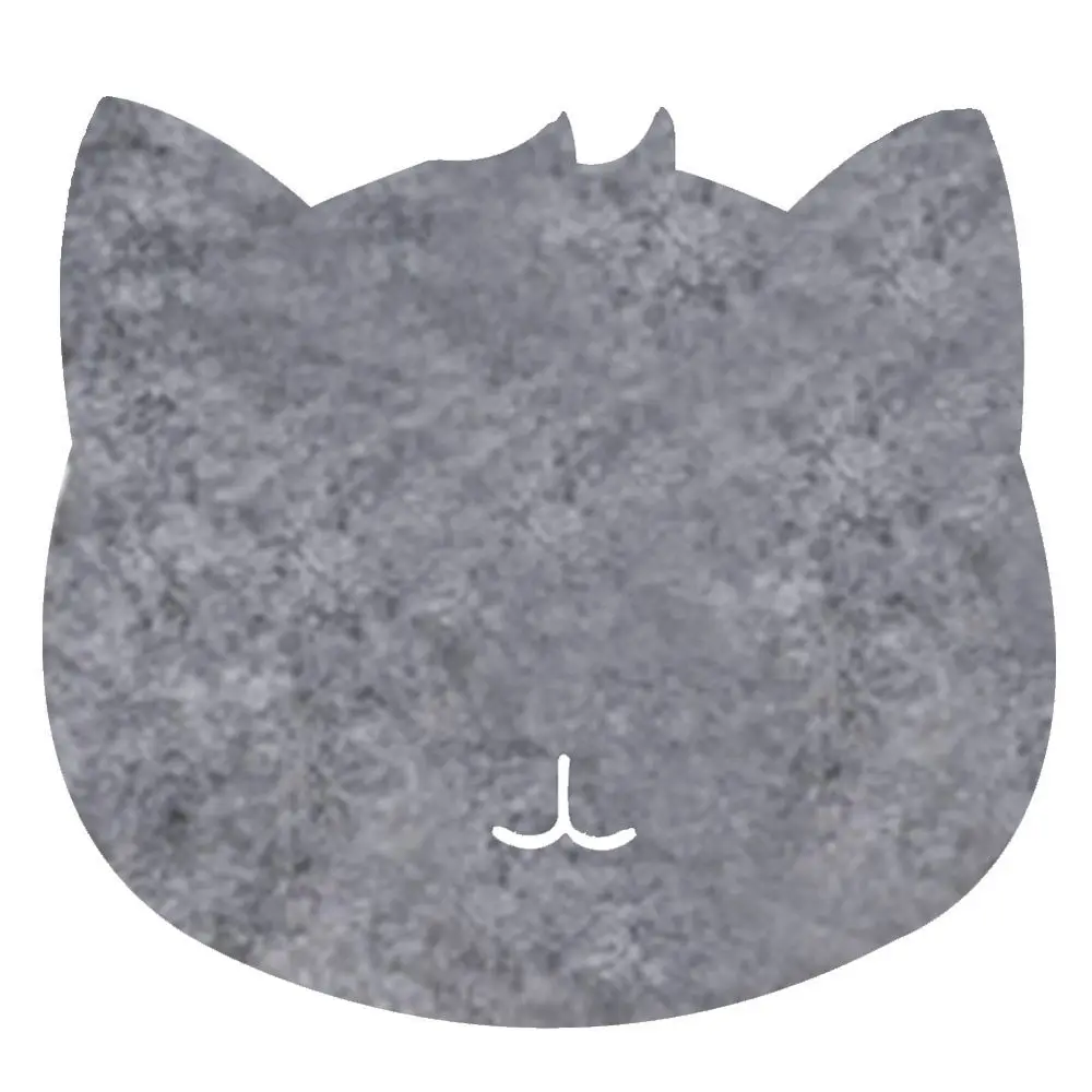 Cat Shaped Thicken Cat Cute Laptop Universal Pad Cat Design Mouse Mat for Computer