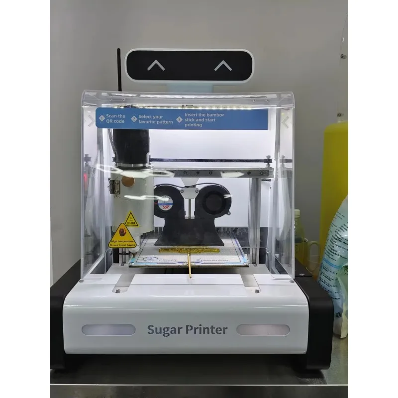 High-tech Sugar Painting Machine  Factory Commercial AI Food Printer Sweet Candy Around School Cinema Amusement Park Customized