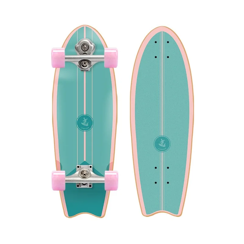 цена 32'' Land Surfskate S5 Surf Skateboard Sport Surfing Board Longboard Adult Beginner Carving Board 4 Wheel Cruiser Scooter