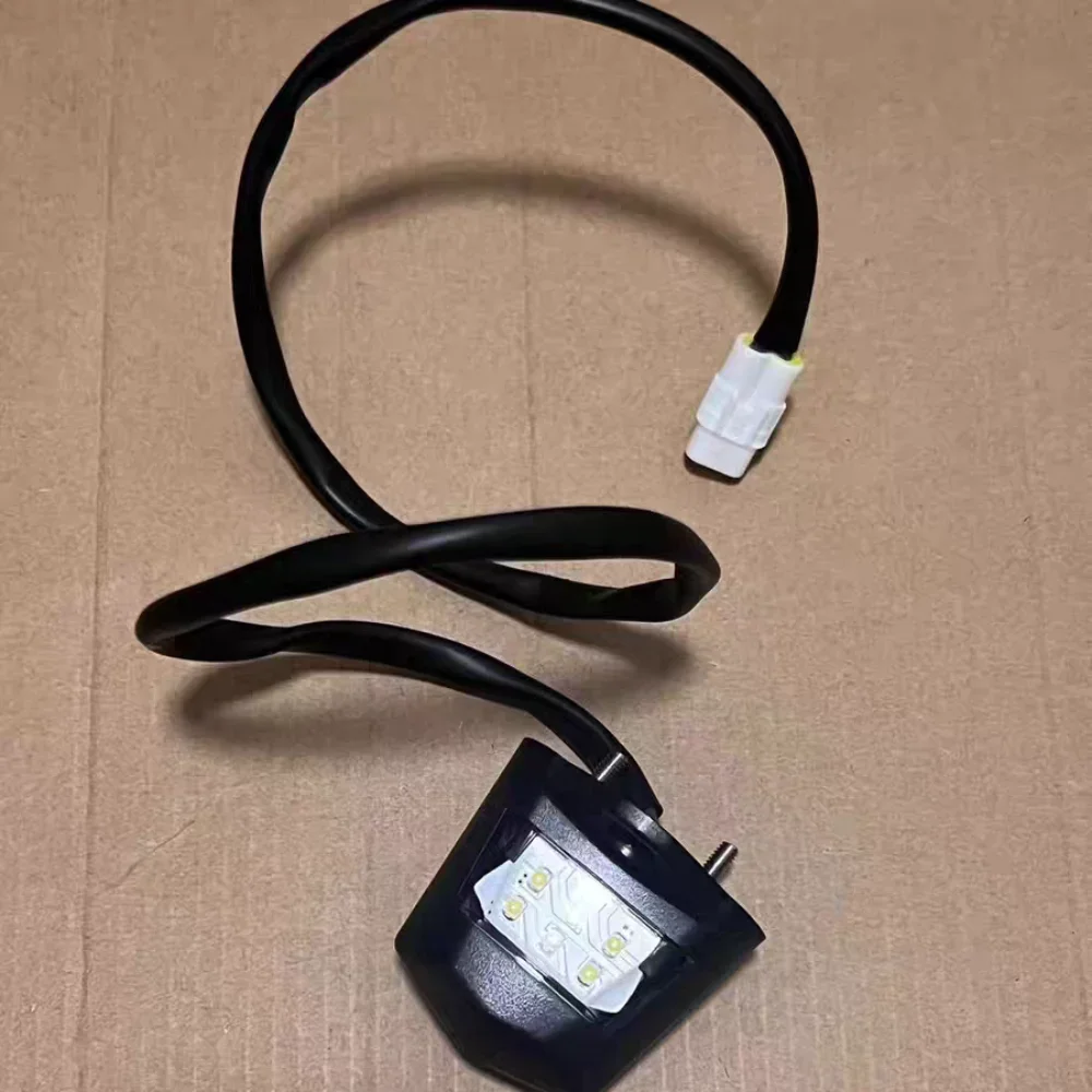 New for KEEWAY SIXTIES300 300i Keeway Sixties 300i Motorcycle License Plate LED Light Waterproof Motorcycle License Plate Light