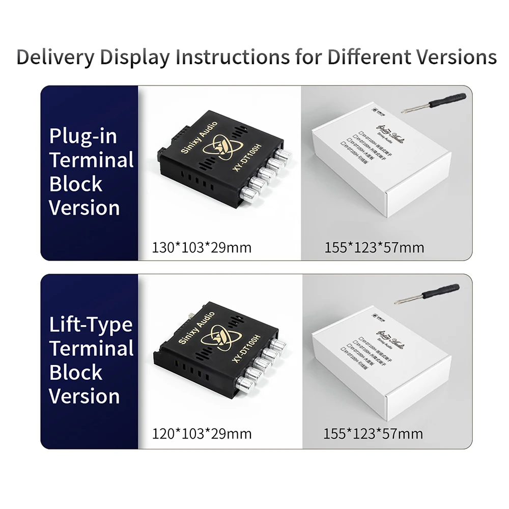 XY-DT100H 2.1-Kanal Bluetooth Digital-Verstärkerplatine Audio-Modul TWS Bass-Boost 50W+100W DC12-24V Stromversorgung für Heimaudio – Detail 5