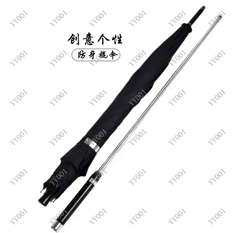 

2 in 1 Walking Cane Umbrella Windproof UV Protection for Outdoor Hiking Travel Rainy Days