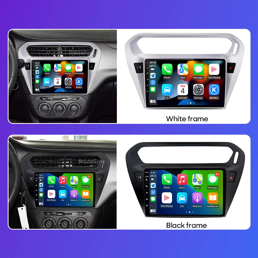 Android 15 For Peugeot 301 Citroen Elysee 2013 - 2018 Car Multimedia Player Video Radio Head Unit Stereo CarPlay GPS Auto 2din