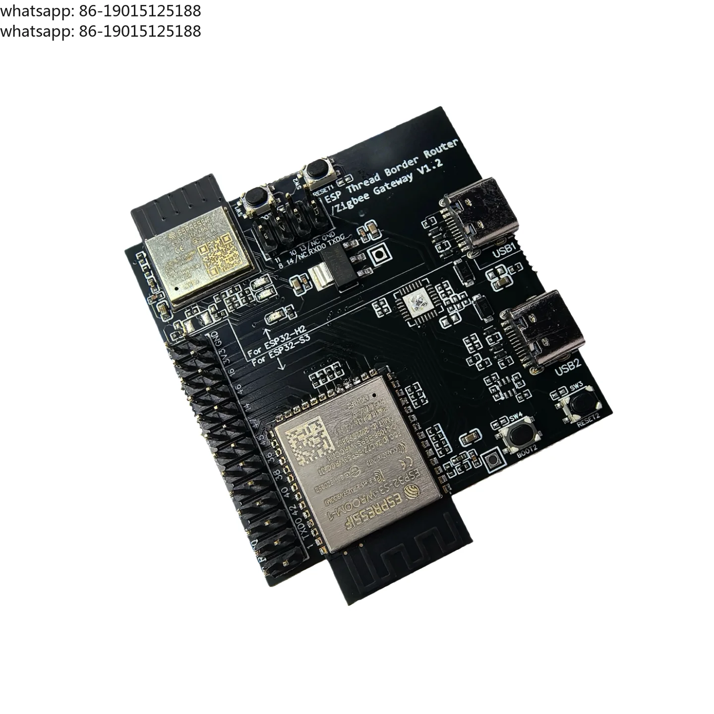 ESP-Thread Border Router Ethernet ESP Thread ESP32-S3-WROOM-1 N8R2 ESP32-H2-MINI-1 N4 ESP32-H2