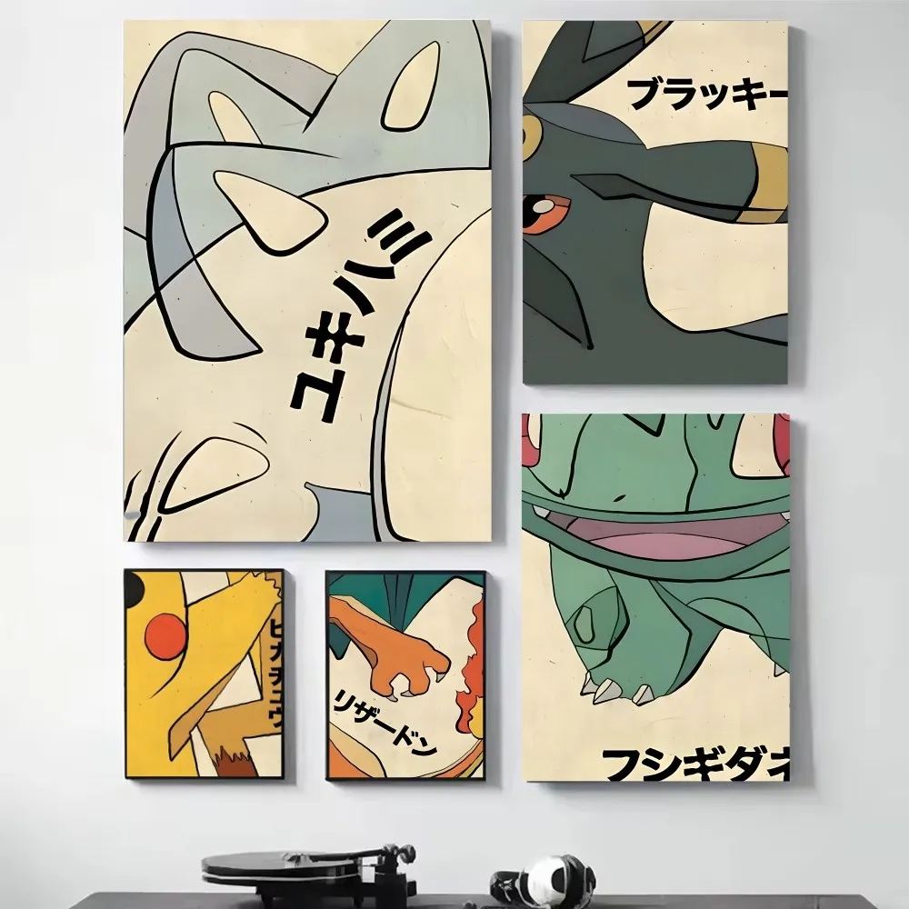 1pc-anime-figura-dos-desenhos-animados-pokemons-cartaz-hd-cartazes-casa-quarto-bar-cafe-decoracao-arte-pintura-de-parede-imagem