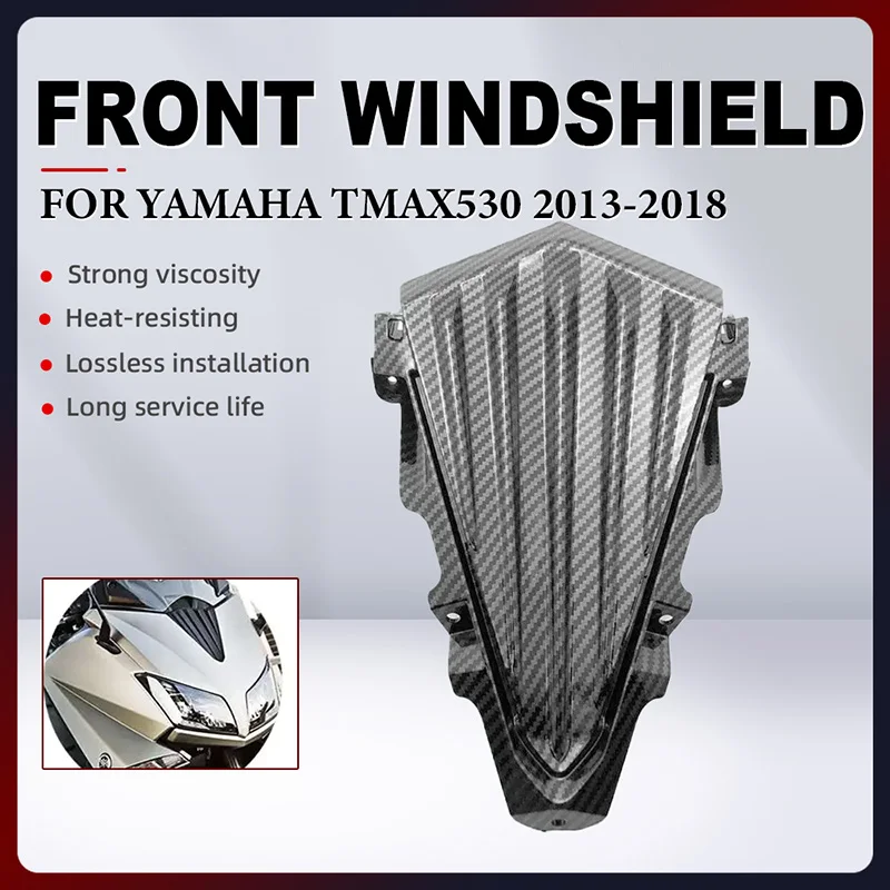 

Motorcycle Front Windshield Wind Deflectore Windscreen Cover Fairing For Yamaha Tmax530 Tmax 530 T Max 530 2013 2014-2018