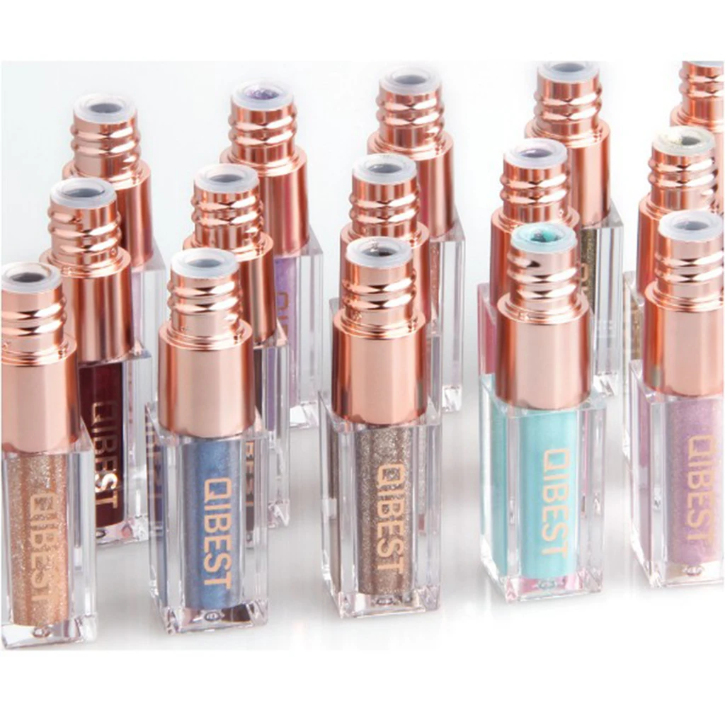 Metallic Shimmer Glitter Liquid Eyeshadow Waterproof Makeup Eye Shadow