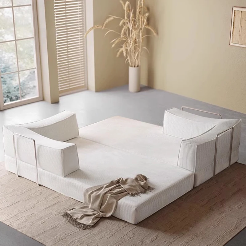 European Luxury Living Room Sofas Modular Design Ergonomic Comfy Living Room Sofas Multifunctional Premium Canape Lit Furniture