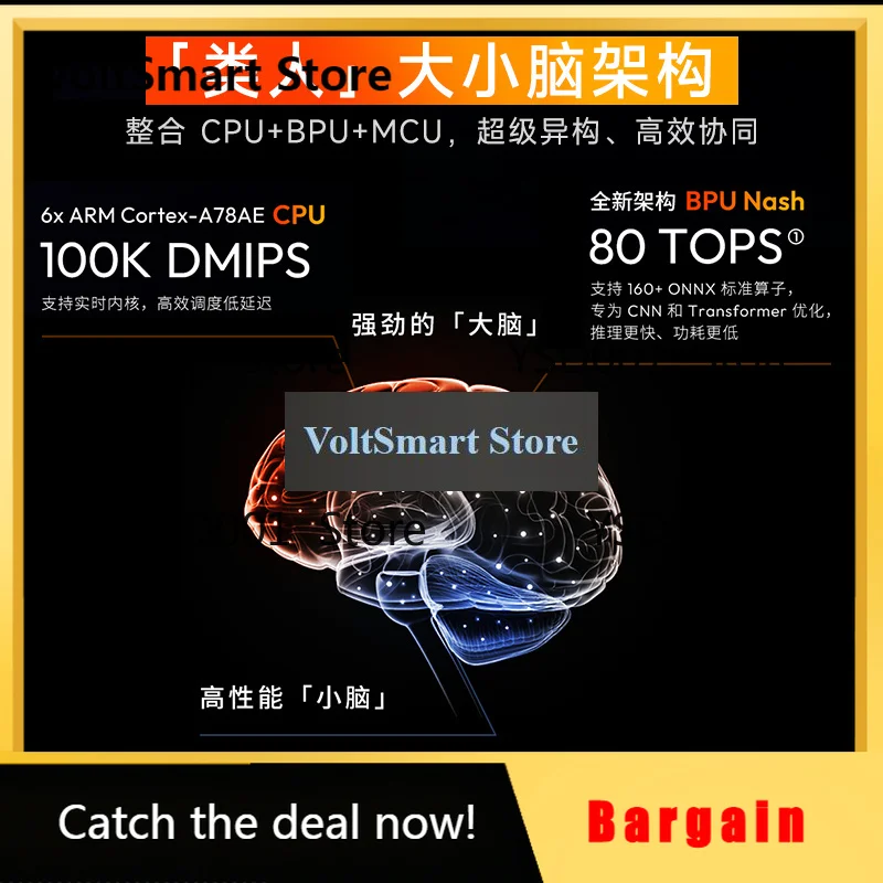 VoltSRobot Rdk S100 Development Board With Ros, Ai Kit, X5 Orin Compatible High-performance Embedded System
