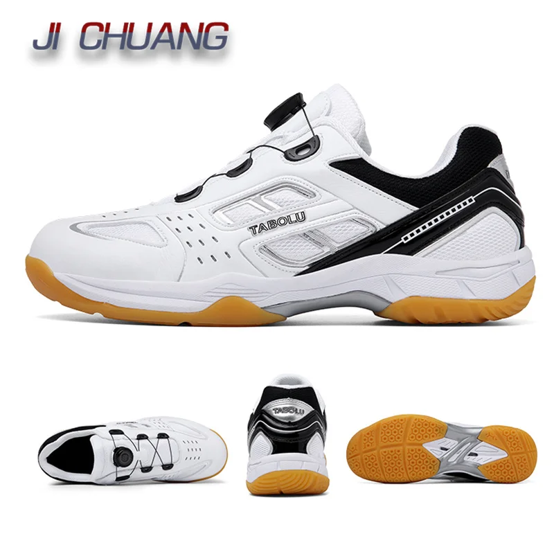 Summer Men Breathable Badminton Shoes Professional Badminton Sneakers Luxury Tennis Shoes Light Weight Volleyball Sneakers Male