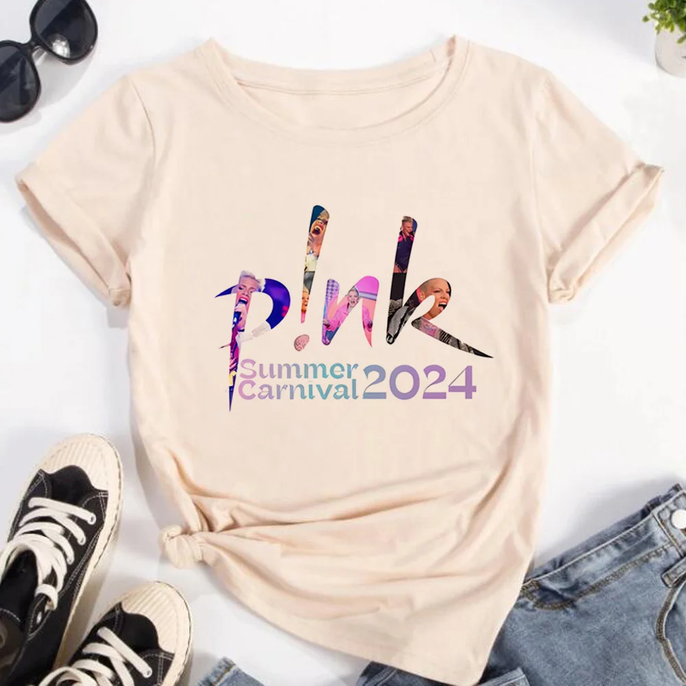 Pink p Nk t shirt women funny streetwear tshirt female graphic clothing