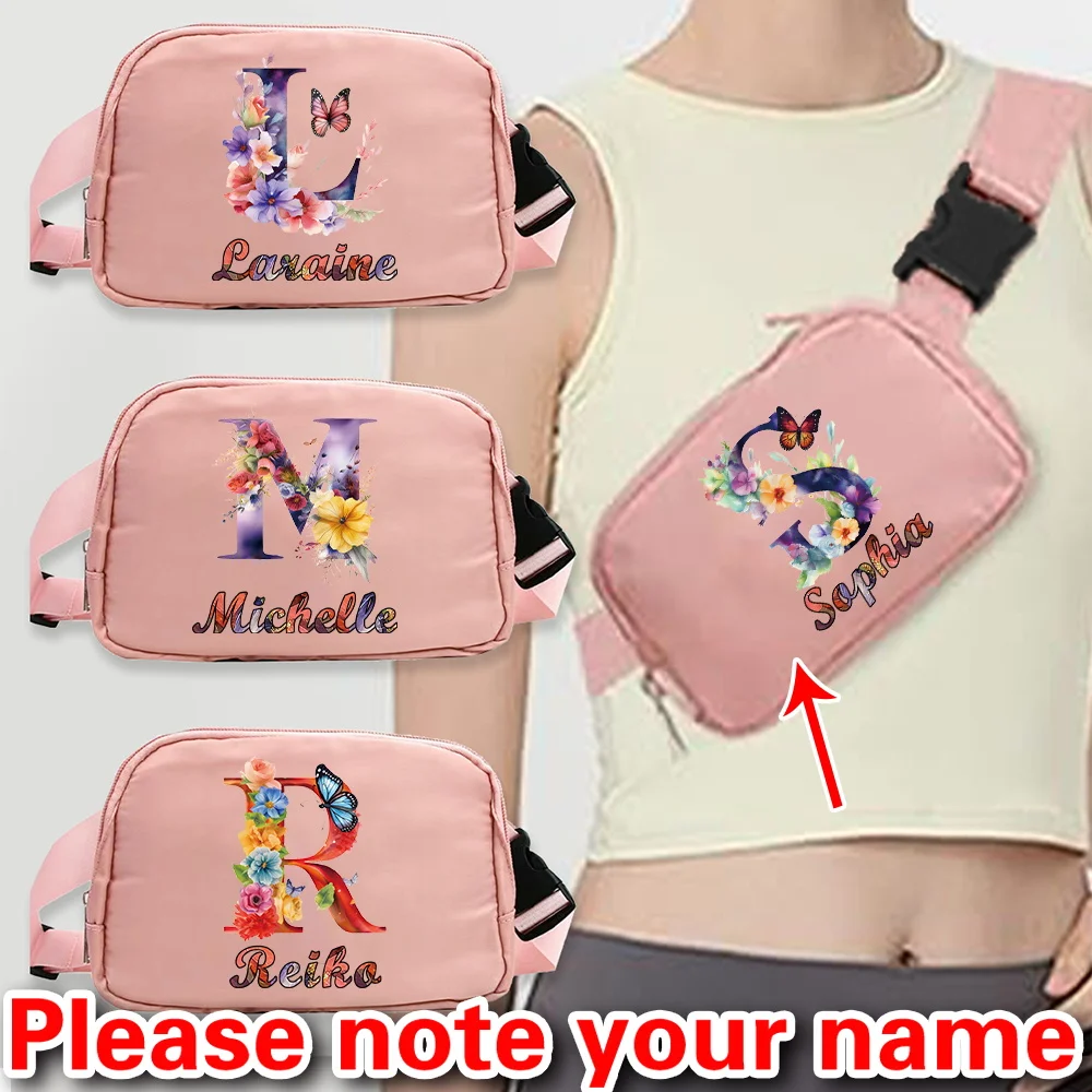 Personalized Customized Change Chest Bag Travel Women's Messenger Bag Shoulder Bag