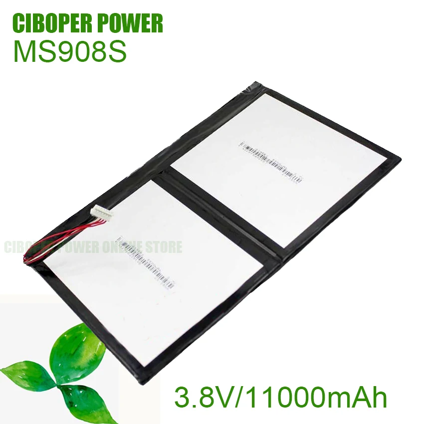 CP Automobile Detector Battery MS908S 3.7V/11000mAh For MaxiSys MS908 MS908P PRO MY908 Rechargeable Battery Replacement